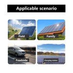 20W-1000W Solar Panel with 100A Controller for Camping