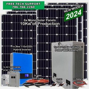 5kW 10kW Solar System with Lithium Powerwall