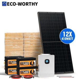 5000W Solar Panel Kit with Lithium Battery