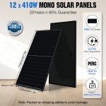 5000W Solar Panel Kit with Lithium Battery