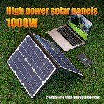1000W Portable Solar Panel Kit for Camping