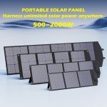 Portable Folding Solar Panel Charger for Outdoors