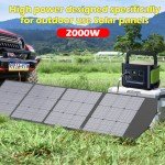 Portable Folding Solar Panel Charger for Outdoors
