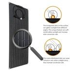 Flexible Solar Panel Kit for Camping and RV