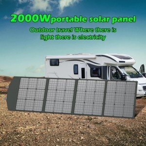 Portable Foldable Solar Panel Kit for Camping