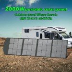 Portable Foldable Solar Panel Kit for Camping