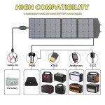 Portable Folding Solar Panel Charger for Outdoors