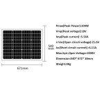 Complete 5000W Solar Panel Kit for Campers