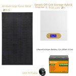 Complete Solar Panel Kit with Hybrid Inverter
