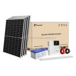 Complete 15kW Solar Power System Solution