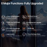 5120Wh Solar Power Station with Built-In Inverter