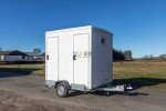Portable Luxury Toilet Trailer for Camping Adventures