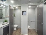Modern Outdoor Portable Restroom Trailer with Amenities