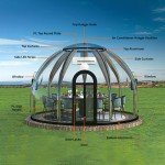Luxury 4-Season Transparent Dome Tent for Outdoors