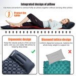 Ultralight Folding Sleeping Pad with Pillows