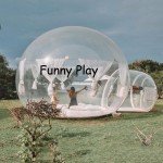 Eco-Friendly Inflatable Dome Tent for Camping