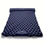 Double Inflatable Sleeping Pad with Pillow Pump
