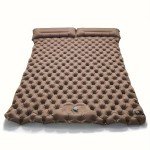 Double Inflatable Sleeping Pad with Pillow Pump