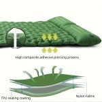 Double Inflatable Sleeping Pad with Pillow Pump
