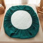 Waterproof Quilted Mattress Protector for Camping