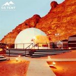 Luxury Geodesic Igloo Dome for Winter Glamping