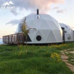 Luxury Geodesic Igloo Dome for Winter Glamping