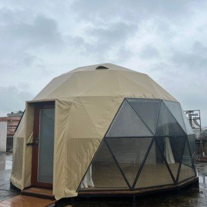 Luxury PVC Geodesic Glamping Dome Tent