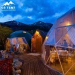 Luxury Geodesic Igloo Dome for Winter Glamping