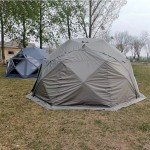Spacious Geodesic Dome Tent for Family Glamping