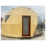 Luxury PVC Geodesic Glamping Dome Tent