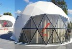 Luxury PVC Geodesic Glamping Dome Tent