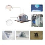 Luxury PVC Geodesic Glamping Dome Tent