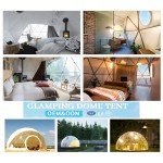Luxury PVC Geodesic Glamping Dome Tent