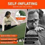 Naturehike Self-inflating Mattress D03 Inflatable Mattress 5CM Air Mattress Tourist Foam Sleeping Mat Camping Mat Tent Mattress