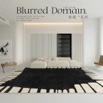 VIKAMA Living Room Carpet Japan Bedroom Bed Blanket Modern Simple Sofa Coffee Table Rugs Advanced Home Room Crystal Velvet Mats