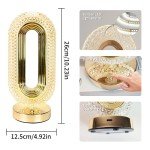 1 Pc Modern Acrylic Touch Controlled Led Table Lamp Usb Powered 3 Color Dimmable Night Light For Bedroom Living Room Decor