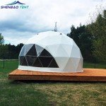 Luxury 6m Dome Tent Large Party Geodesic Dome House Glamping Hotel Outdoor Camping Tent Dome Style