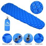 Widesea Inflatable Camping Mattress and Sleeping Pad
