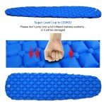 Widesea Inflatable Camping Mattress and Sleeping Pad