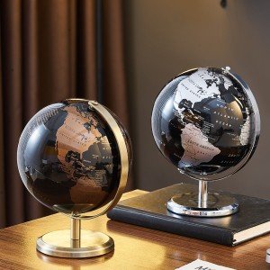 Retro World Globe for Learning and Decor