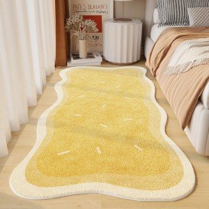 Cozy Plush Abstract Rug for Camping and Home