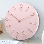 Modern Minimalist Wall Clock for Camping Gear
