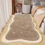 Cozy Plush Abstract Rug for Camping and Home