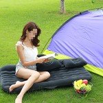 Universal Inflatable Car Travel Bed with Pillow