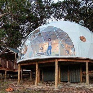 Spacious 8m Geodesic Dome Camping Tent