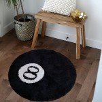 Cozy Plush Flocked Carpet Mat for Camping