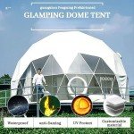 Luxury 8m Geodesic Dome Tent for Glamping