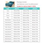 3D Waterproof Mattress Protector for Camping Comfort