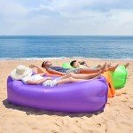 DIZETION Inflatable Portable Camping Sofa and Mattress