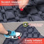 Ultralight Inflatable Camping Mattress with Pillows